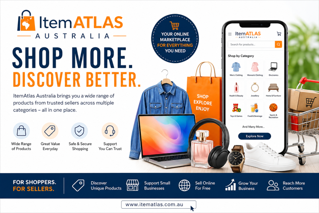 ItemAtlas Australia online shopping marketplace with products and shopping categories