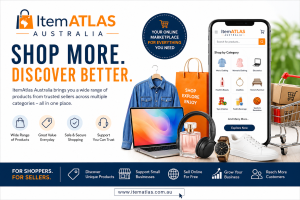 ItemAtlas Australia online shopping marketplace with products and shopping categories