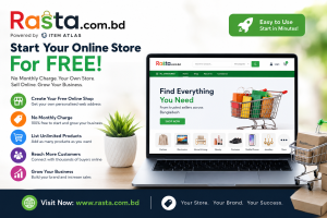 Rasta.com.bd free online store platform for small businesses